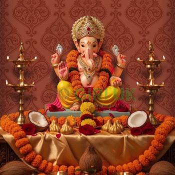 Ganesh Idol - Large
