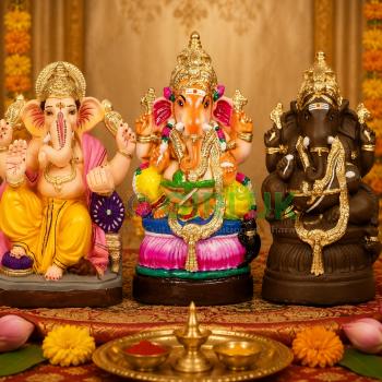 Ganesh Idols - Right Trunk