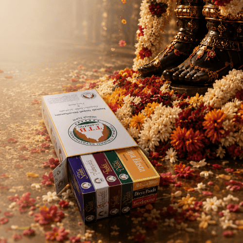 TTD - Agarbathi & Flora Bathi- 7 Packets Combo Pack