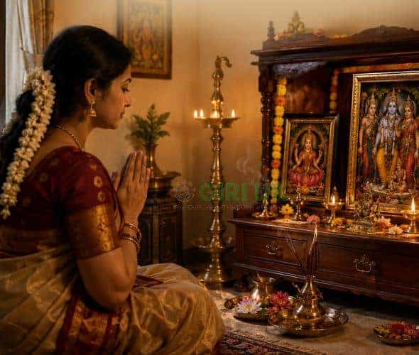 A Frame, Sacred Flame and a Prayer: Keeping Bhakti Alive at Home