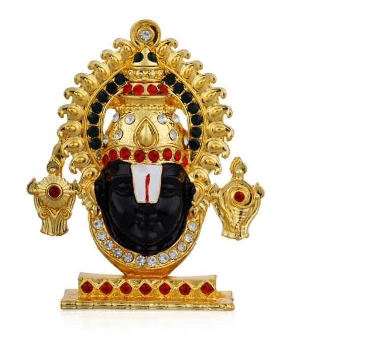 Chakradara Balaji - Stone - 3 Inch