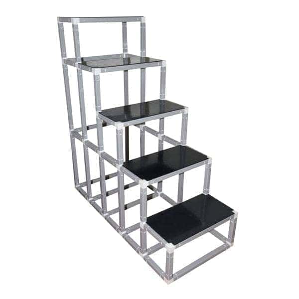 5 Steps, 1-width Compact Frame Golu Padi Stand (5C)