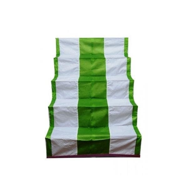 Satin Coloured Cloth Cover for 5 Steps, 2-width Regular Frame Golu Padi Stand