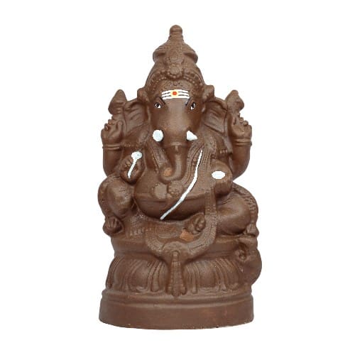 Ganapati Kamalar - Clay - 15 Inch - Right Trunk