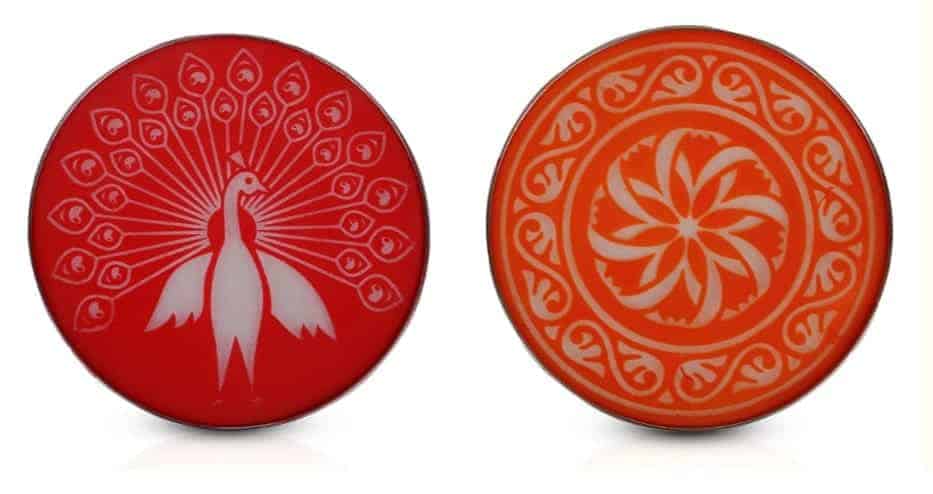 Rangoli Jali - 2pc - 8 inch