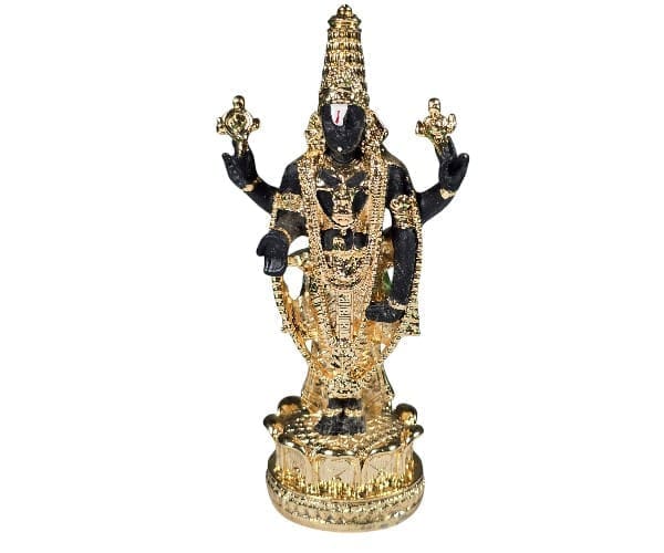 Balaji Black - Gold Finish - ST2578 - 4.5 Inch