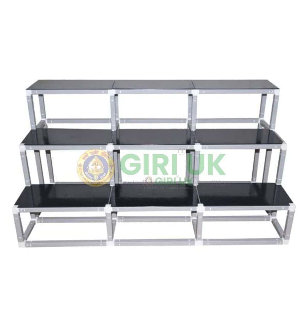 3 Steps, 3-width Triple Frame Golu Padi Stand (3T)