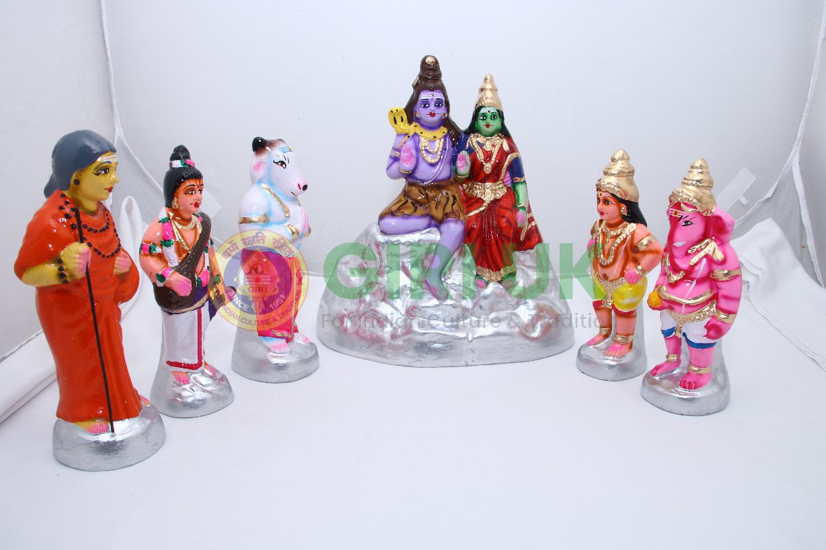 Thiruvilayadal Set - 10 Inches - Paper Mache