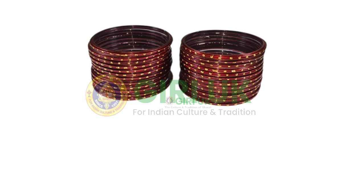 Glass Bangles 24 Pcs