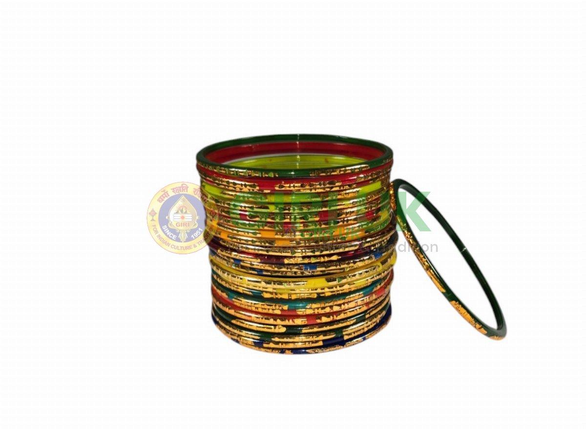 Glass Bangles 24 Pcs