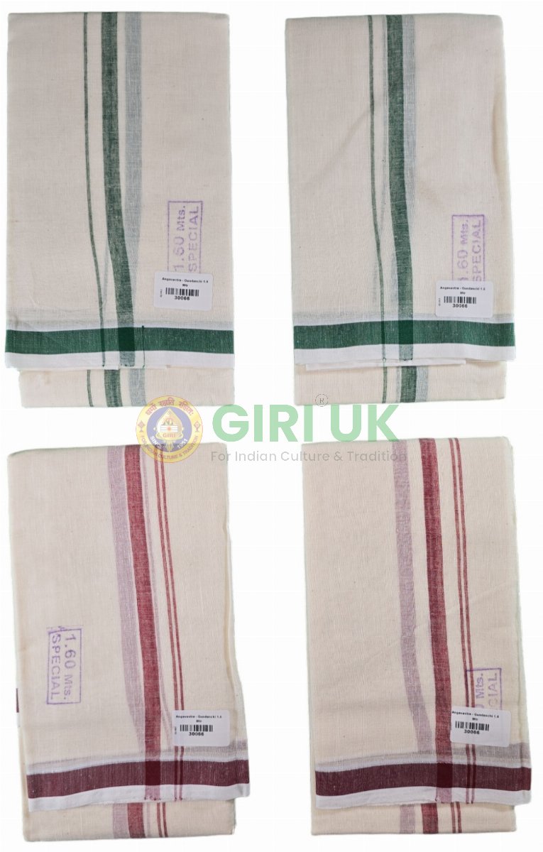 Cotton Gundanchi Angavastra – 1.6m-(Pack of 4)