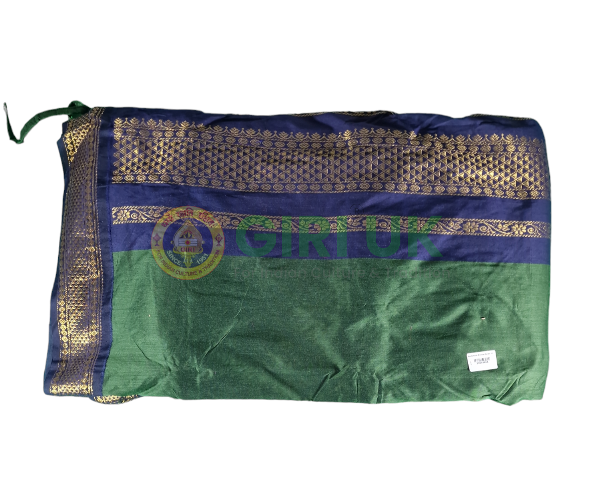 Readymade Madisar (9 yards saree) – Olive Green