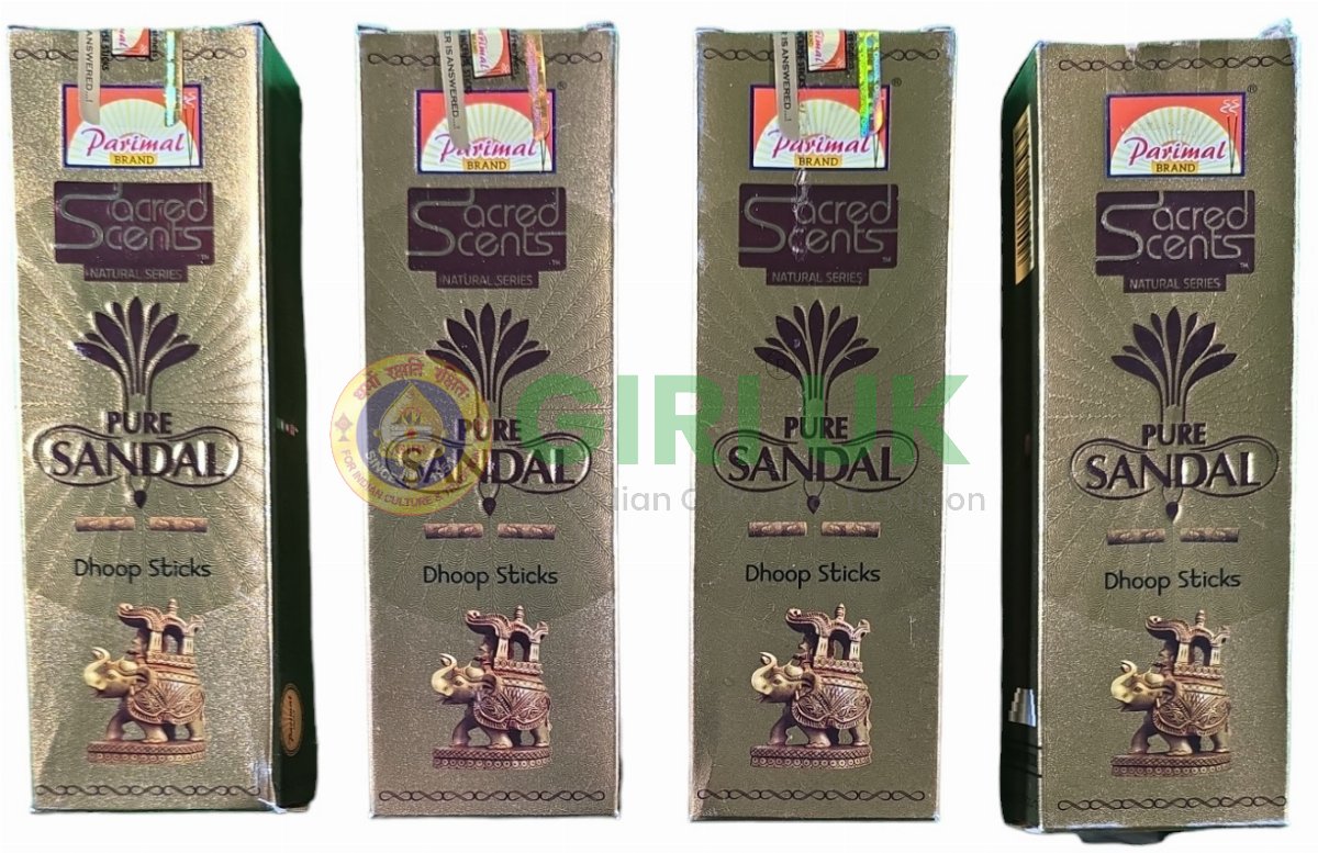 Parimal Pure Sandal Dhoop Sticks - 50Gms-(Pack of 4)