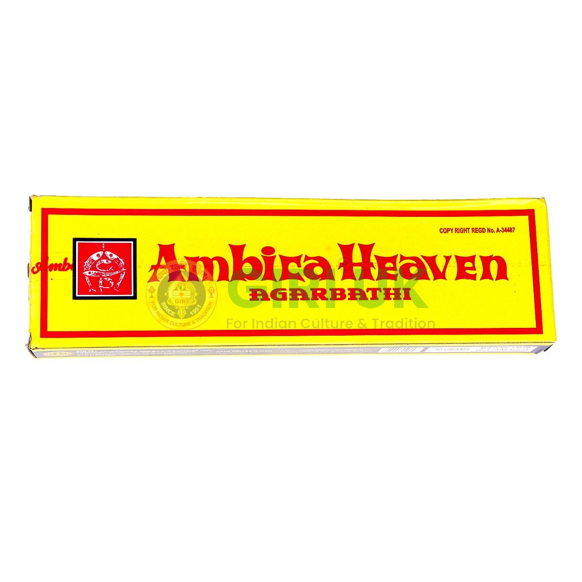 Ambica Heaven Incense Sticks (Agarbati) 90gm