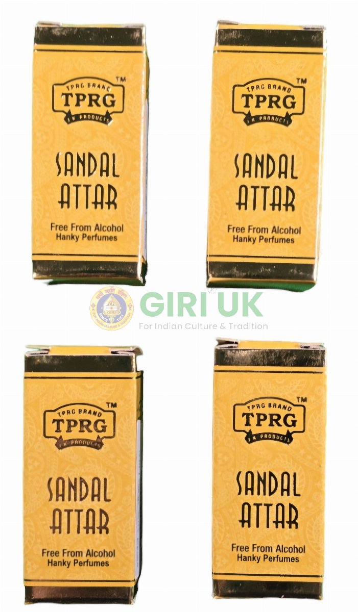 Sandal Attar 3ml-(Pack of 4)