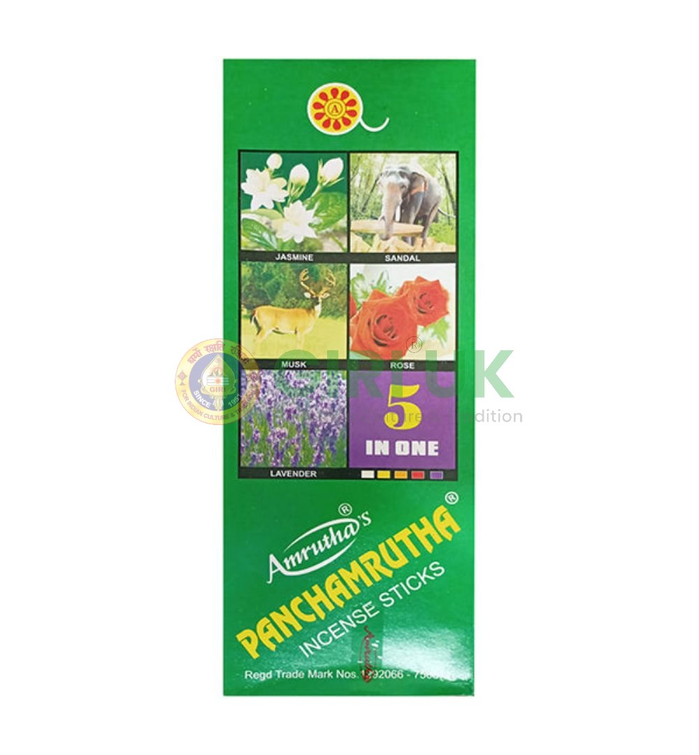 Amrutha Panchamrutha 5-in-1 Incense Sticks (Agarbati)