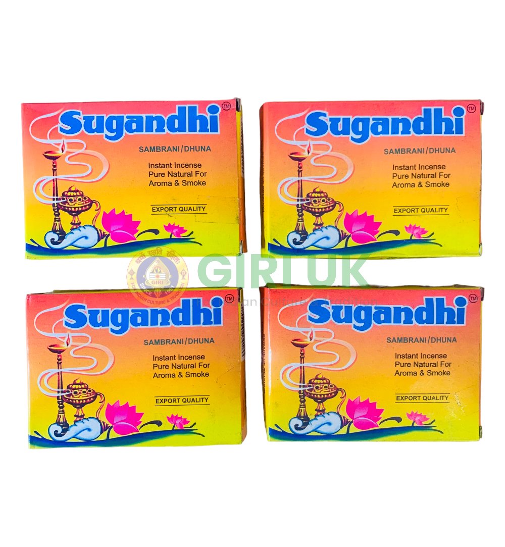 Sugandhi Sambrani Dhoop - 4 x 20pcs