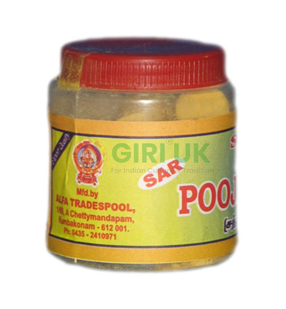 Bell - Sandalwood Scented Puja Tablets Box - 100 gms