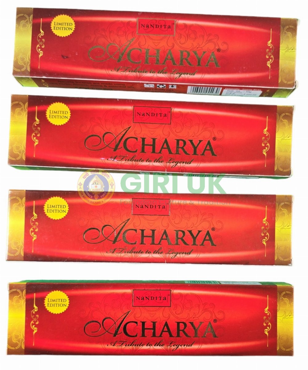 Nandita Acharya Incense Sticks (Agarbati)-(Pack of 4)