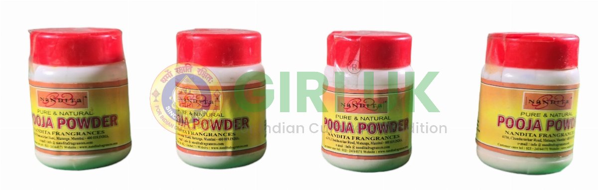 Nandita Pooja Powder Pure And Natural  20Gms-(Pack of 4)