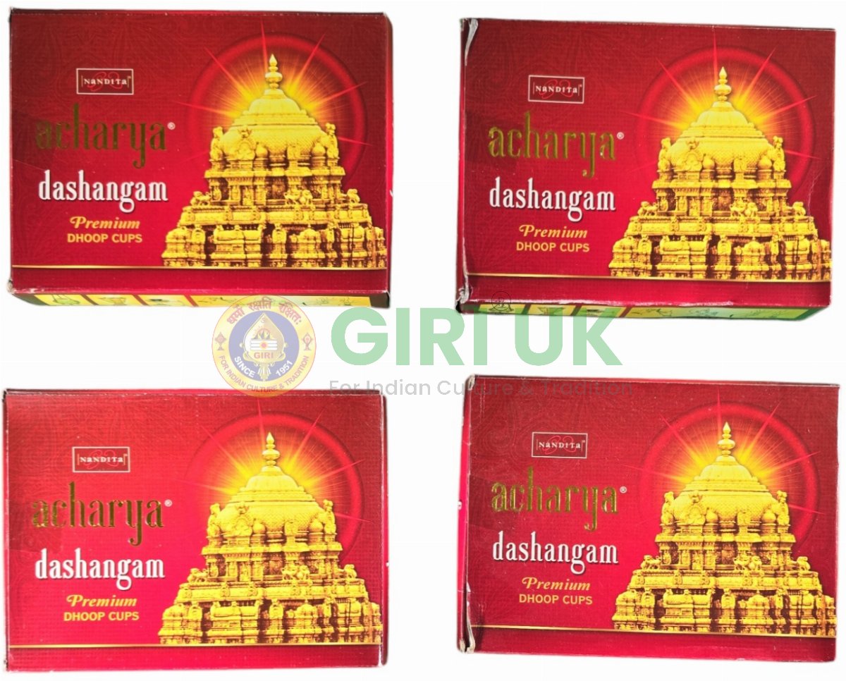 Nandita Acharya Dasangam Cones - 12pcs-(Pack of 4)