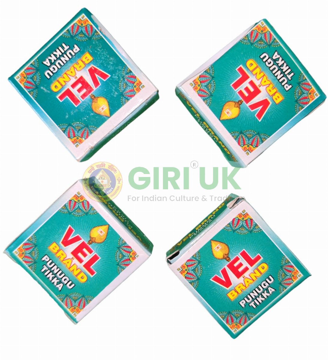 Vel Punugu Tikka-(Pack of 4)