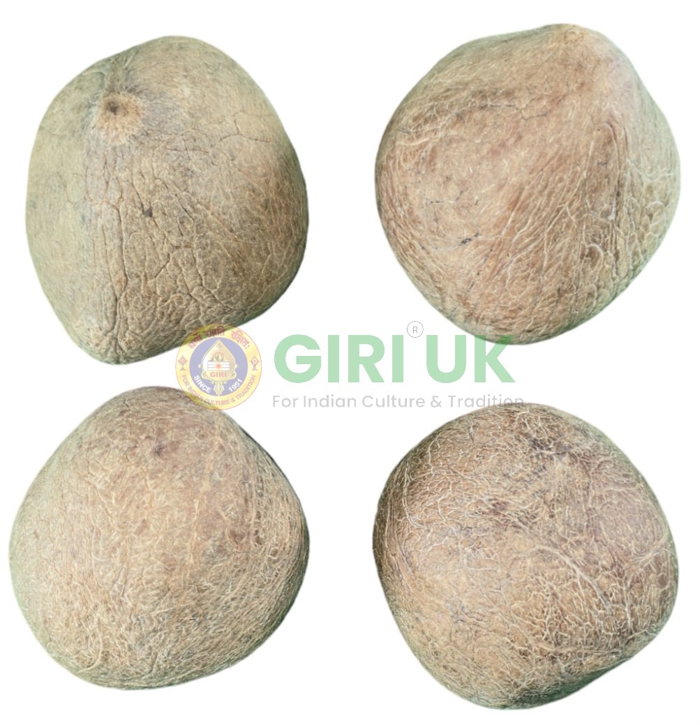 Kopparai (Dried Coconut) for Homam/Havan-(Pack of 4)