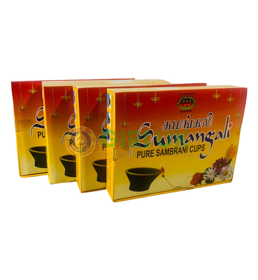 Sumangali Sambrani (Incense) - 4 x 12 Pcs