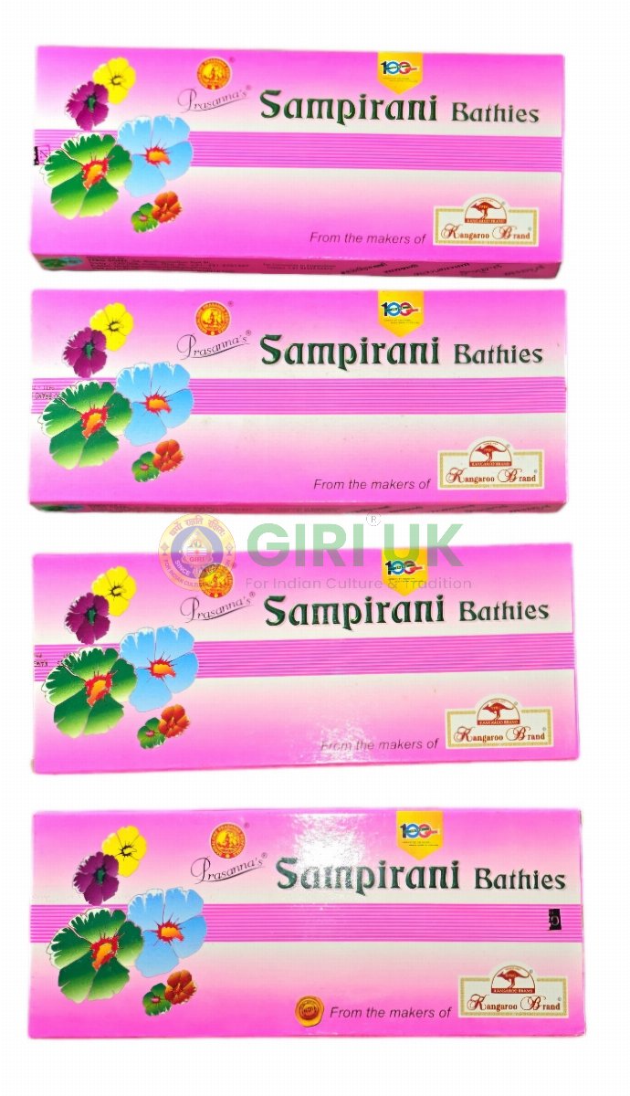 Prasanna's Sambrani Sticks - 100pcs-(Pack of 4)