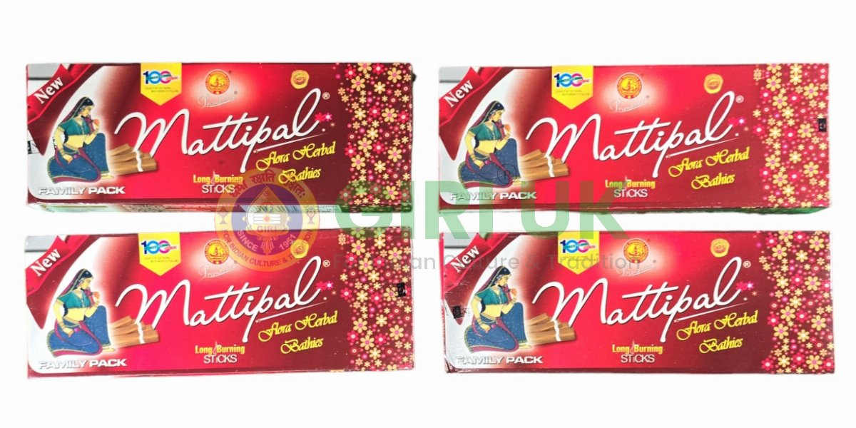 Kangaroo Mattipal Flora Herbal Incense - 40 Pcs-(Pack of 4)