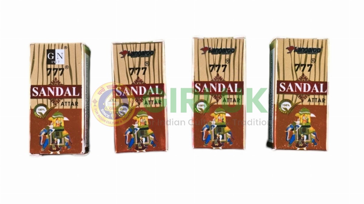 Kangaroo Sandal Attar (fragrance) – 3ml-(Pack of 4)