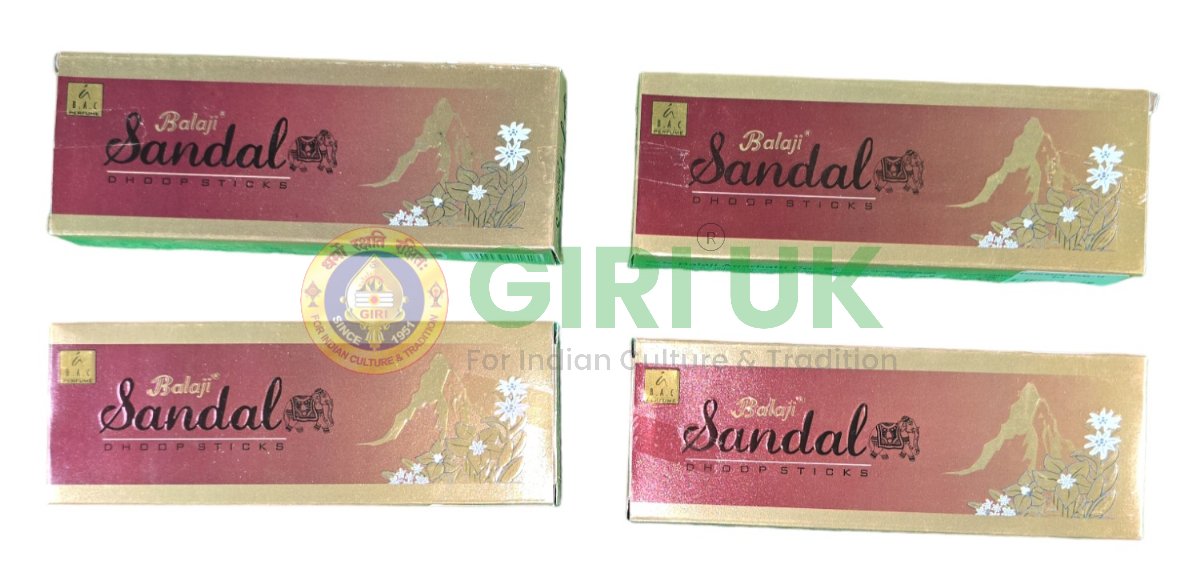 Sandalwood Incense (Dhoop) - 10pcs-(Pack of 4)