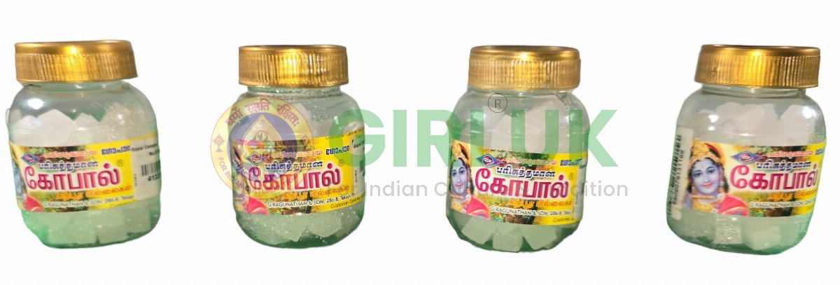 Gopal Karpuram (Camphor) - 90 pcs-(Pack of 4)