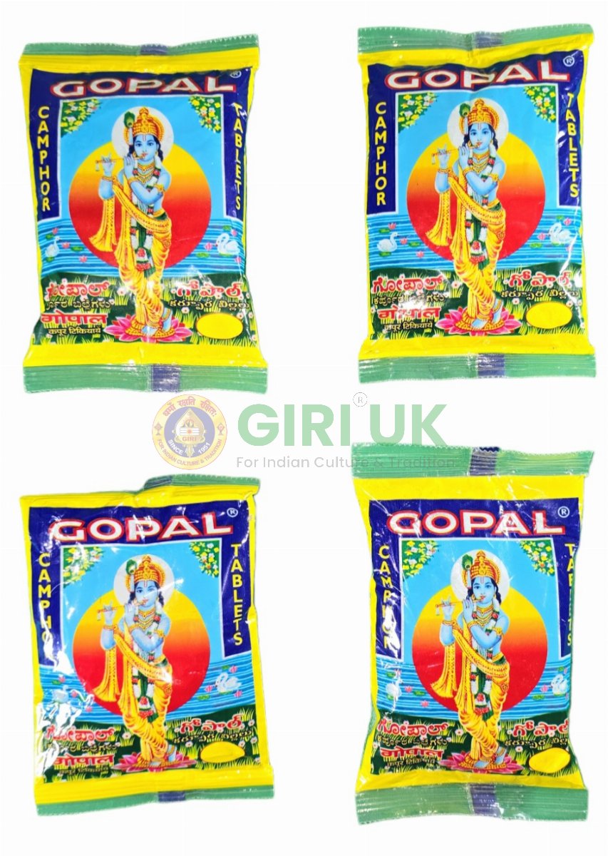 Gopal Karpuram (Camphor) - 50g-(Pack of 4)