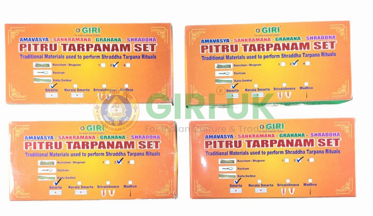 Amavasya Tarpana Darbhai Set Iyer - 16 Pcs-(Pack of 4)