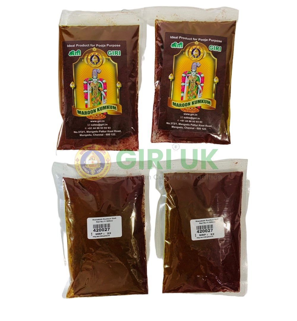 Maroon/ Dark Red Meenakshi Kumkum Powder