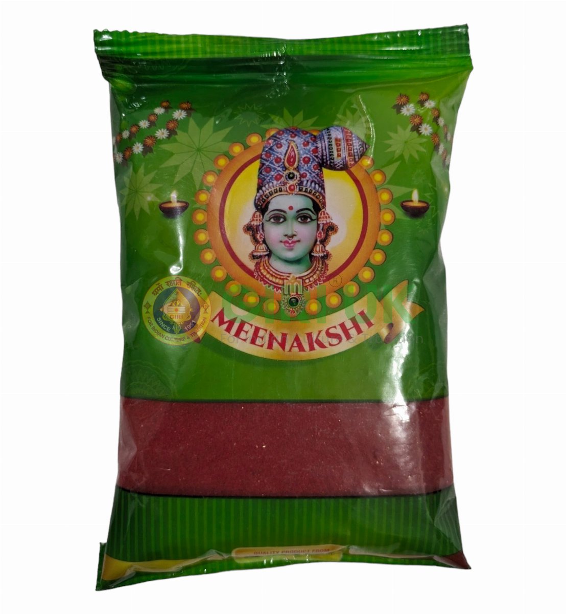 Rangoli (Kolam) Powder – Dark Red – 250g