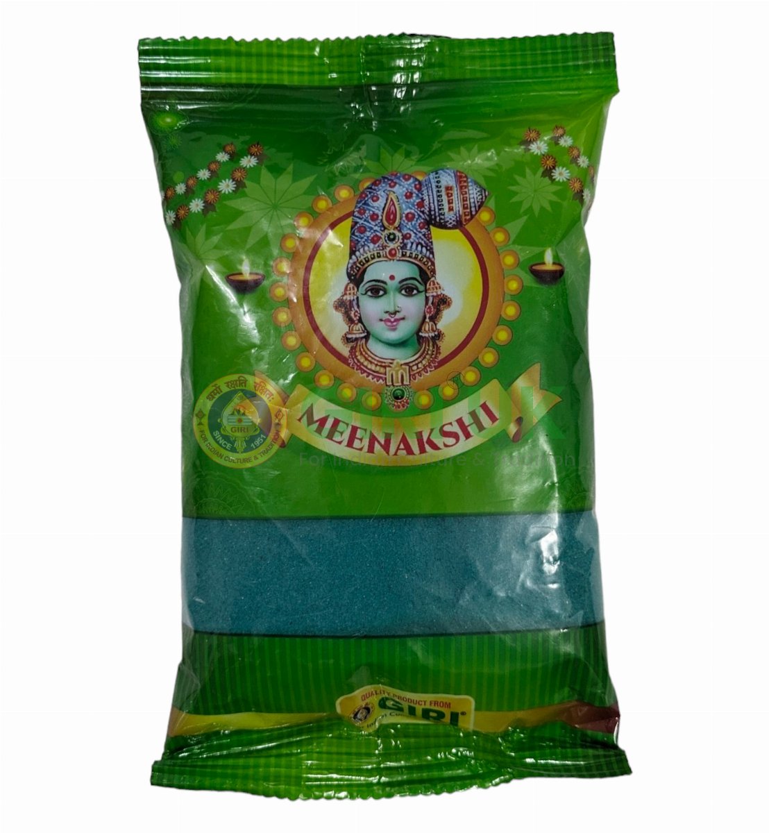 Rangoli (Kolam) Powder - Turquoise Blue - 250g