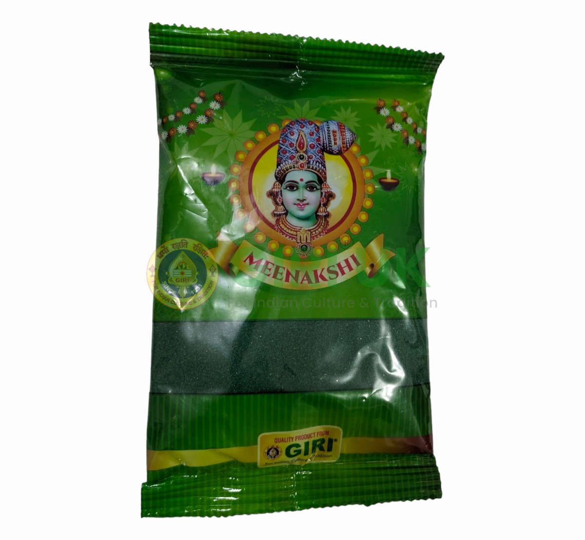 Rangoli (Kolam) Powder – Dark Green – 250g