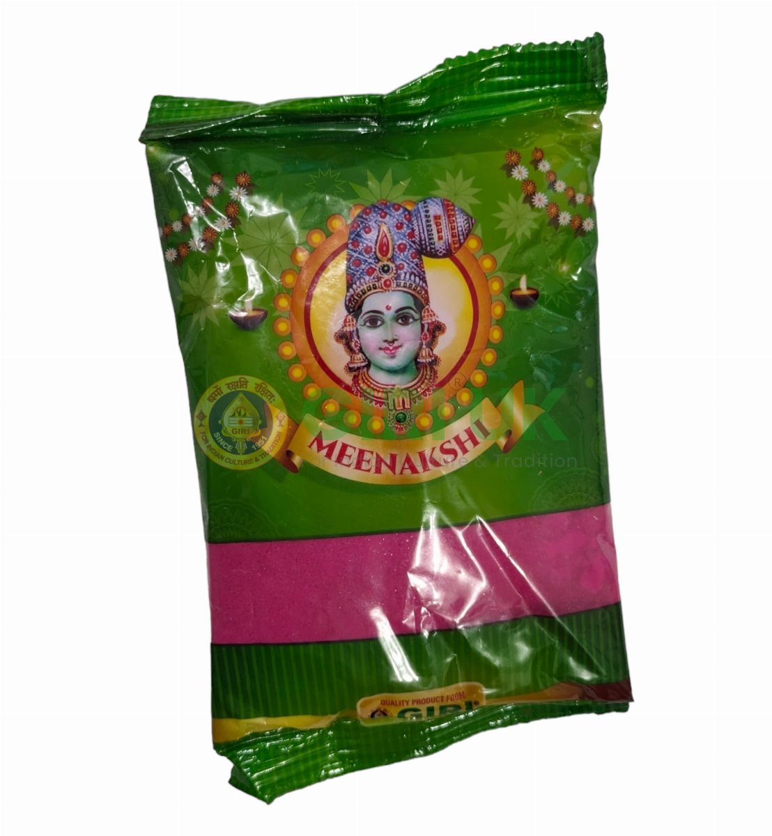 Rangoli (Kolam) Powder - Dark Pink - 250g