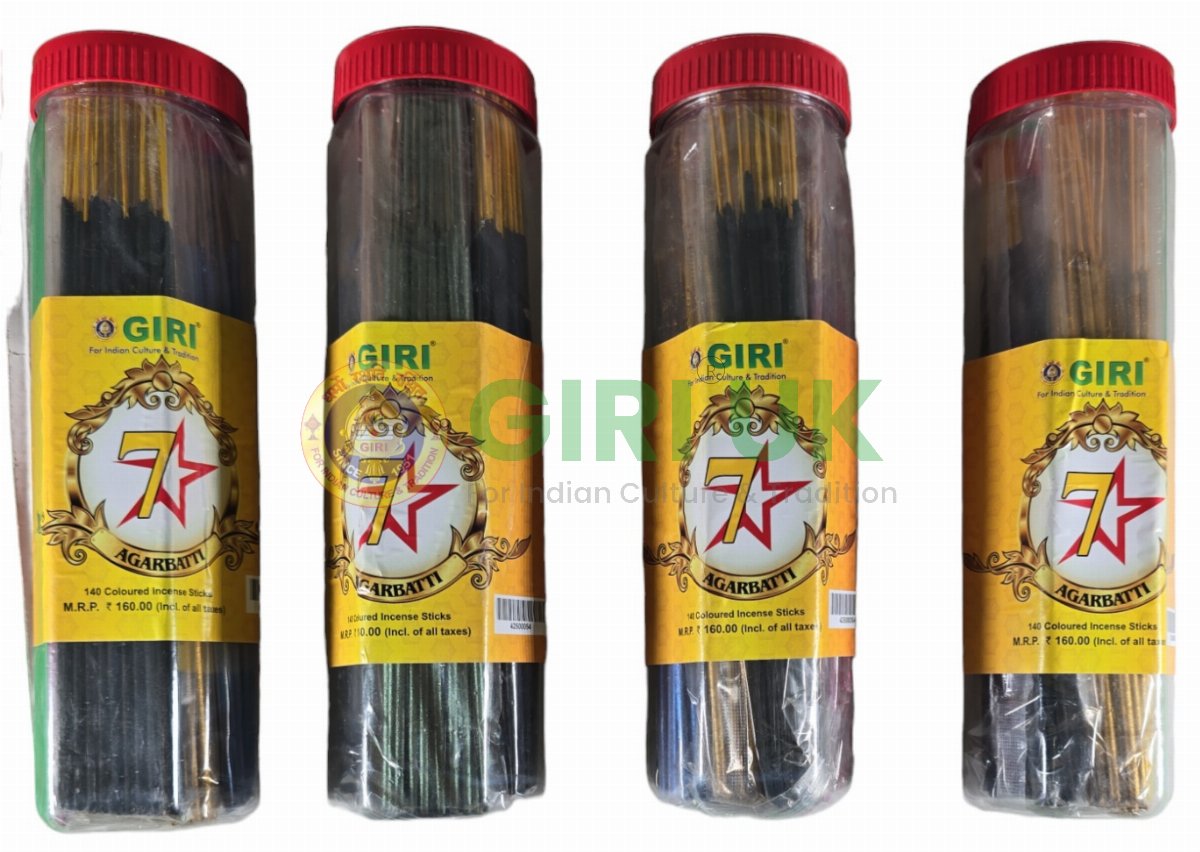 Premium 7* Incense Sticks (Agarbati)-(Pack of 4)