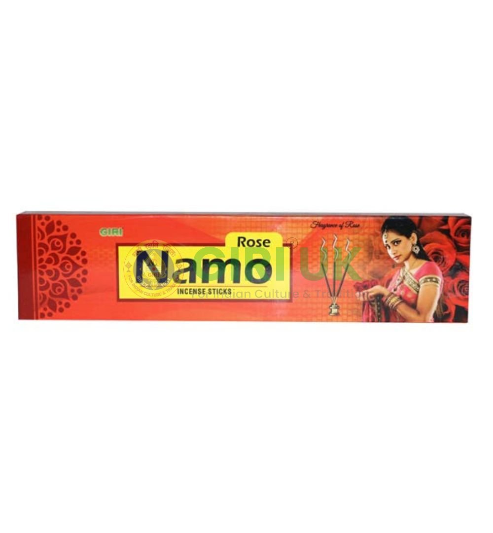 Namo Rose Incense Sticks (Agarbati) - pack of 10