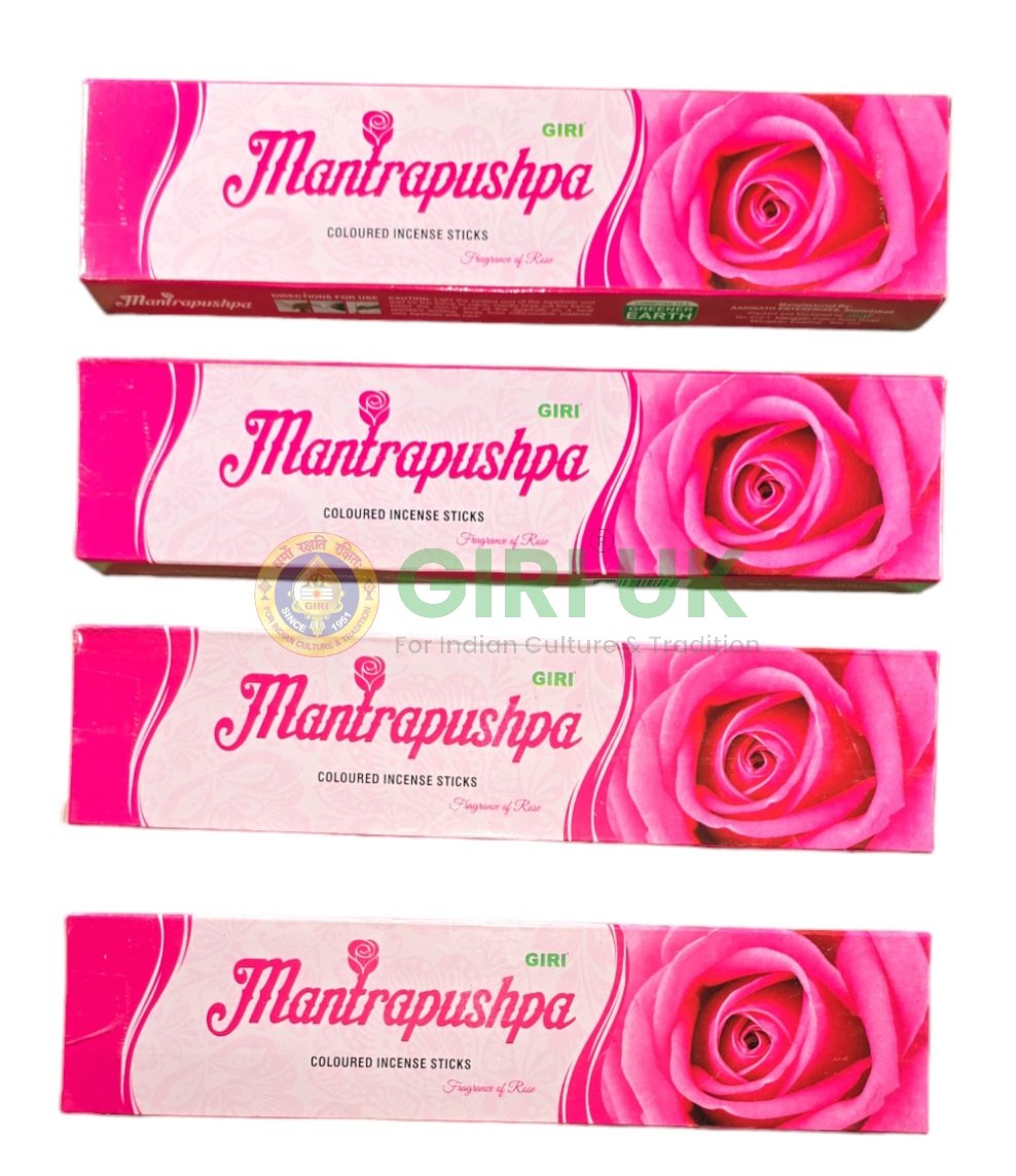 Mantrapushpa Incense Sticks (Agarbati)-(Pack of 4)