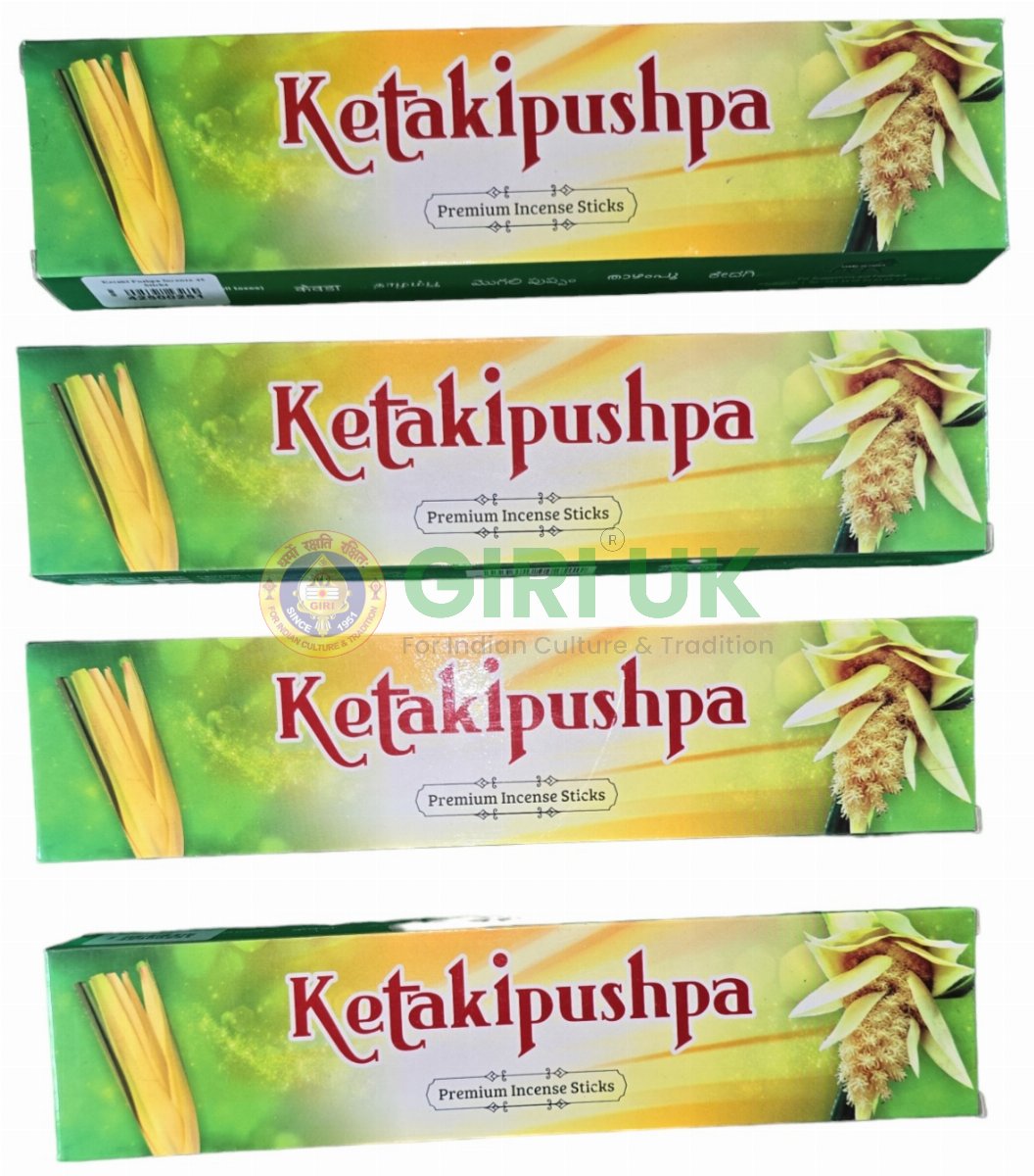 Ketaki Pushpa Incense Sticks (Agarbati)-(Pack of 4)