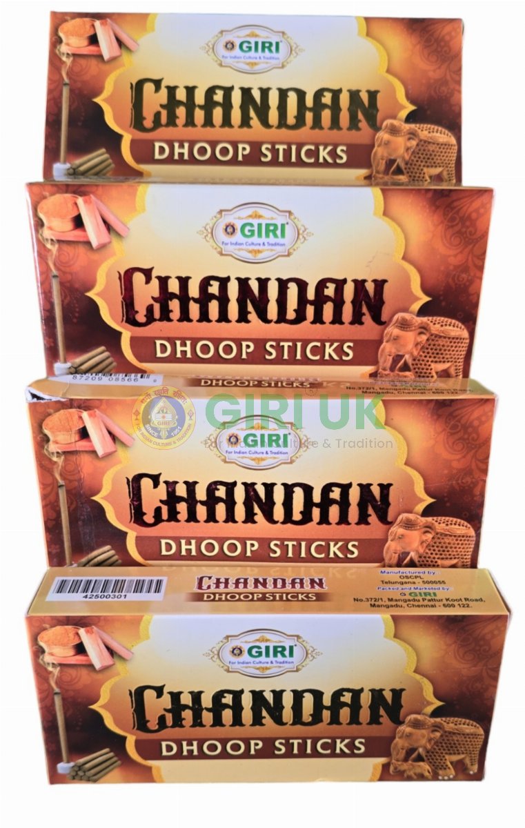 Chandan Incense (Dhoop)-(Pack of 4)