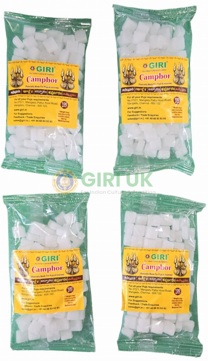 Meenakshi Karpuram (Camphor) - 100g-(Pack of 4)