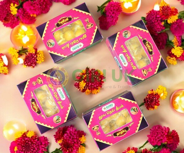 Giri Pure Ghee Moulded (Kewda) Diya 20 pcs-(Pack of 4)