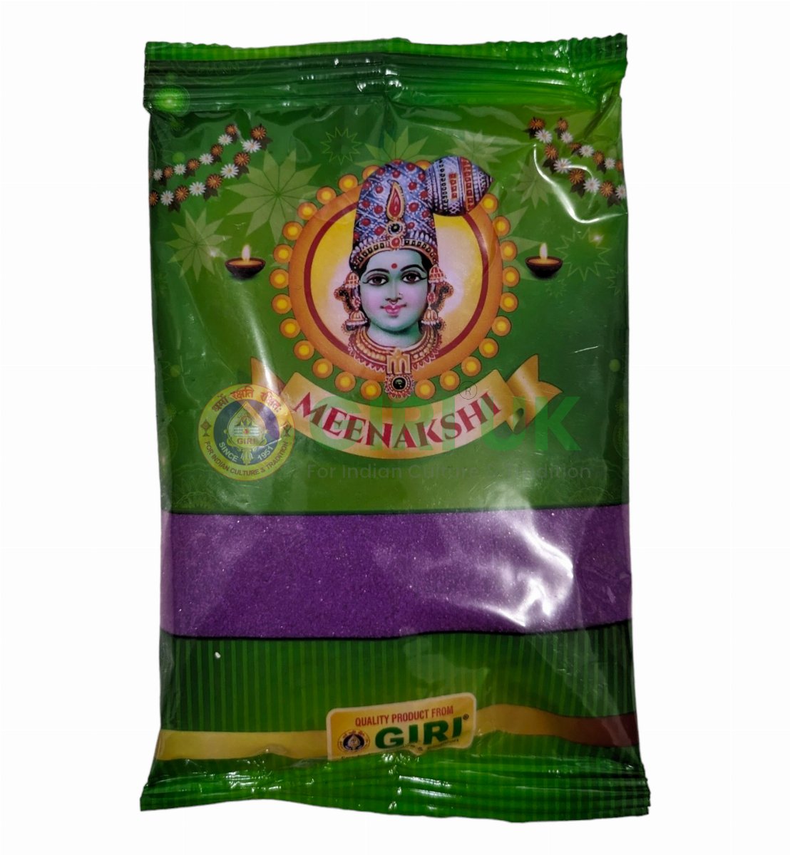 Rangoli (Kolam) Powder - Purple - 250g