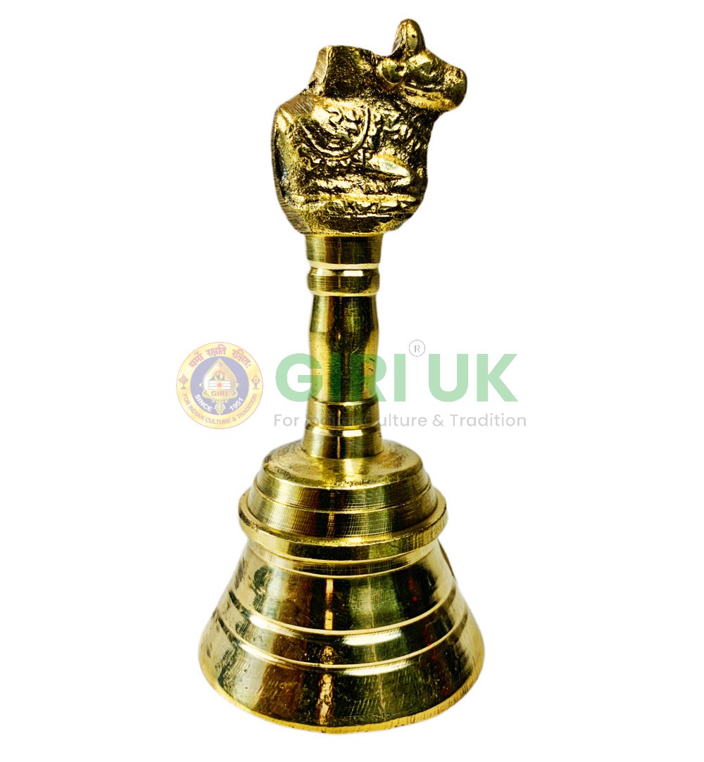 Traditional Brass Nandi Puja Bell