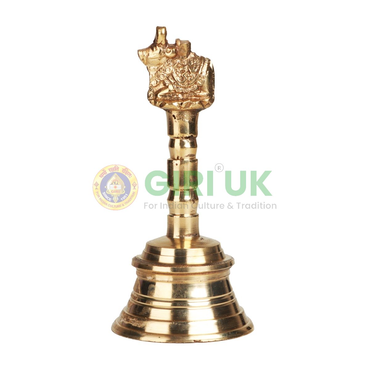 Brass Nandi Hand Bell